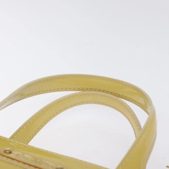 LOUIS VUITTON Monogram Vernis Wilshire PM Hand Bag Broncorail - Picture 8 of 15